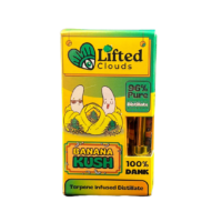 Banana Kush Distillate Cart for Vape | Lifted Clouds