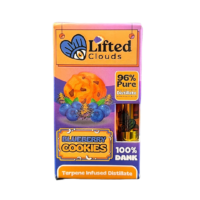Blueberry Cookies Distillate Cart for Vape | Lifted Clouds