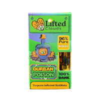 Durban Poison Distillate Cart for Vape | Lifted Clouds