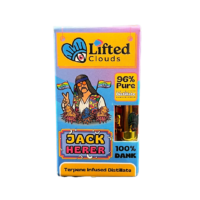 jack Herer Distillate Cart for Vape | Lifted Clouds