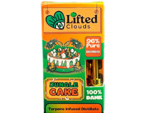 Jungle Cake Distillate Cart for Vape | Lifted Clouds