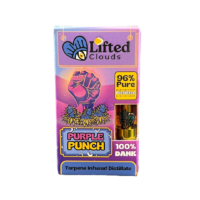 Purple Punch Distillate Cart for Vape | Lifted Clouds