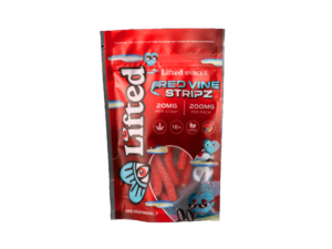 Red Vine Stripz Edible Gummies by Lifted Snacks South Africa
