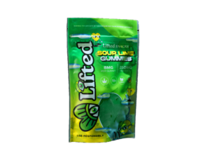 Sour Lime Gummies by Lifted Snacks South Africa