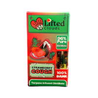 Strawberry Cough Distillate Cart for Vape | Lifted Clouds