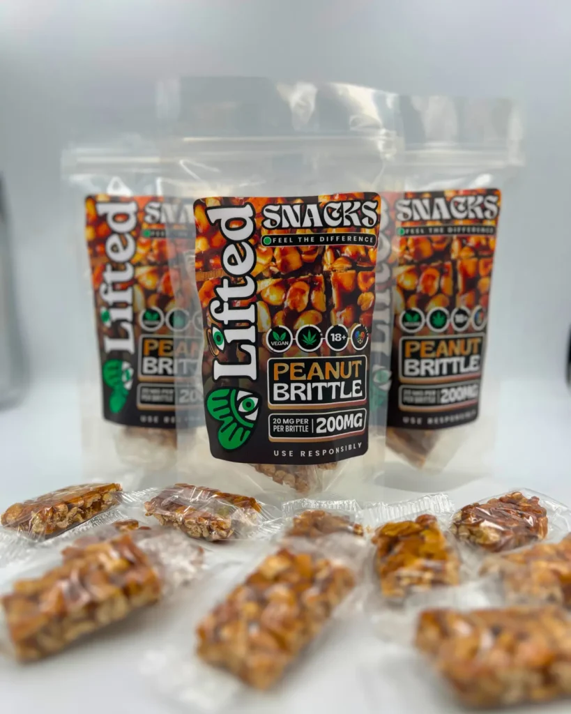 Peanut Brittle CBD Snack Edibles