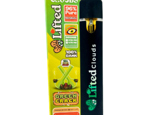 Green Crack Full Spectrum Disposable Vape Pen by Lifted Clouds