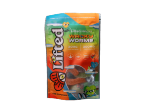 Wacky Worms Edible Gummies by Lifed Snacks South Africa