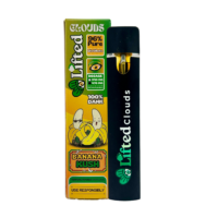 Banana Kush Full Spectrum Disposable Vape Pen by Lifted Clouds