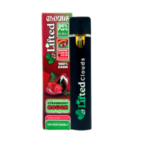 Strawberry Cough Full Spectrum Disposable Vape Pen by Lifted Clouds