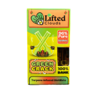 Green Crack Distillate Cart for Vape | Lifted Clouds